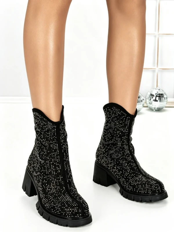 Ghete Dama 67WL13 BLACK-GUN | MEI