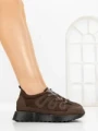 Sneakers Dama 5H71 BROWN | MEI
