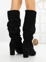 Cizme Dama cu Toc 6XKK11 BLACK | MEI