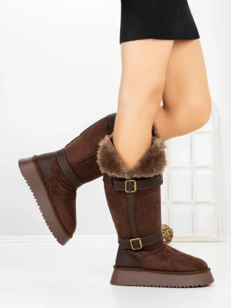Cizme Dama 5WL79 BROWN | MEI