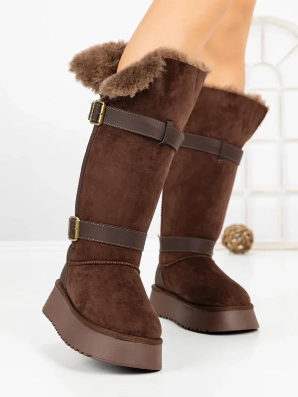 Cizme Dama 5WL79 BROWN | MEI