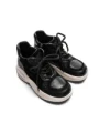 Ghete Dama din piele naturala 10875 BLACK | FRANCO GERARDO