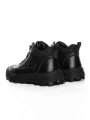 Ghete Barbati din piele naturala E18013 BLACK | ADVANCER