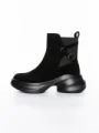 Ghete Dama din piele naturala 23-2643-3 BLACK | ADVANCER