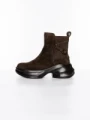 Ghete Dama din piele naturala 23-2643-3 COFFEE | ADVANCER