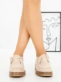 Pantofi Casual Dama 68270 BEIGE | CM