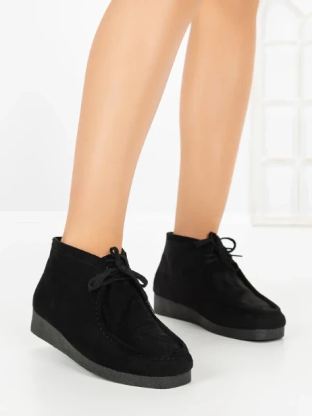 Ghete de primavara-toamna AD-3439 BLACK | BUONAROTTI