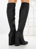 Cizme Dama cu Toc C-239 BLACK | STEPHAN