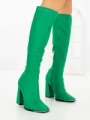 Cizme Dama cu Toc C-239 GREEN | STEPHAN