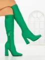 Cizme Dama cu Toc C-239 GREEN | STEPHAN