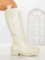 Cizme Dama cu talpa joasa 9050 BEIGE | CM