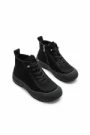 Ghete Dama din piele naturala 9517 BLACK | ADVANCER
