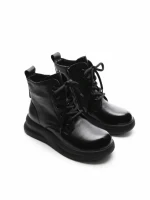 Ghete Dama din piele naturala 50382-2 BLACK | ADVANCER