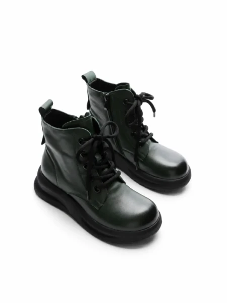 Ghete Dama din piele naturala 50382-2 GREEN | ADVANCER