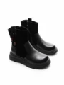 Ghete Dama din piele naturala 99312 BLACK | ADVANCER