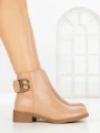 Ghete Dama FZL-0098 BEIGE | H&D
