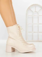 Ghete Dama YZ21-55 BEIGE | H&D