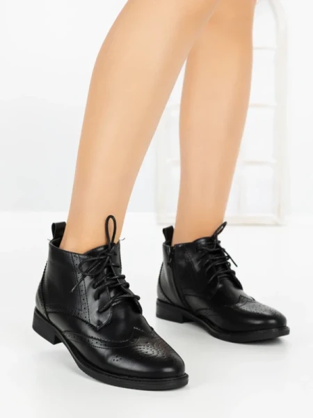 Ghete Dama FZ23-15 BLACK | H&D