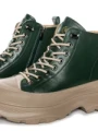 Ghete Dama din piele naturala 66081 GREEN | ADVANCER