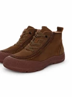 Ghete Dama din piele naturala 9517 KHAKI | ADVANCER
