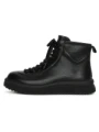 Ghete Dama din piele naturala 50258-2 BLACK | ADVANCER
