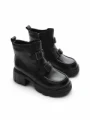 Ghete Dama din piele naturala 7194-6 BLACK | ADVANCER