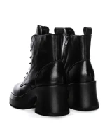Ghete Dama din piele naturala M5307 BLACK | ADVANCER