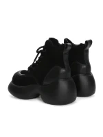 Ghete Dama din piele naturala 1575-2 BLACK | ADVANCER