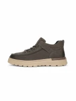 Ghete Barbati din piele naturala R028-1 GREY | ADVANCER