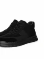 Ghete Barbati din piele naturala CM611R BLACK | ADVANCER