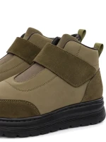 Ghete Barbati din piele naturala CM610 GREEN | ADVANCER