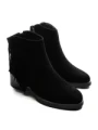 Ghete Dama din piele naturala 963-5 BLACK | ADVANCER