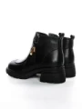 Ghete Dama din piele naturala 25808 BLACK | ADVANCER