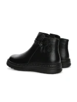Ghete Dama din piele naturala 2587 BLACK | ADVANCER
