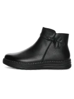 Ghete Dama din piele naturala 2587 BLACK | ADVANCER