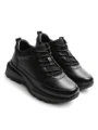 Ghete Barbati din piele naturala 37318 BLACK | ADVANCER
