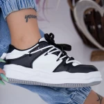 Sportske cipele za žene XJ16 Crna-Bijela | Mei