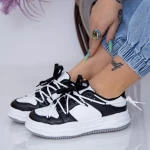 Sportske cipele za žene XJ16 Crna-Bijela | Mei