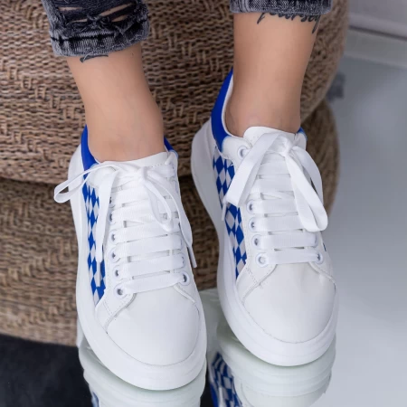 Sportske cipele za žene WL229 Bijela-Plava | Mei