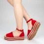 Ženske casual cipele s platformom FS3 Crvena | Mei