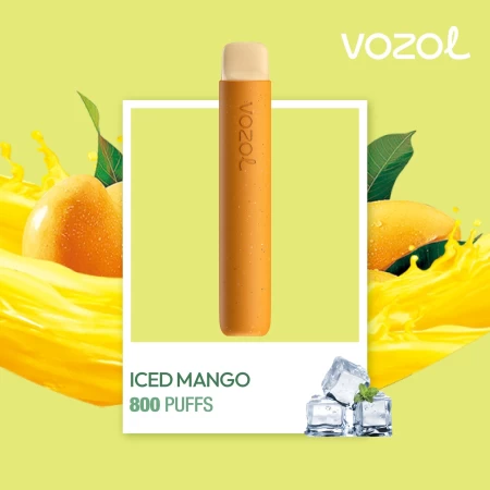 Elektronska nargila za jednokratnu upotrebu STAR800 Iced Mango | Vozol