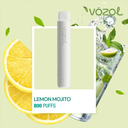 Elektronska nargila za jednokratnu upotrebu STAR800 Lemon Mojito | Vozol