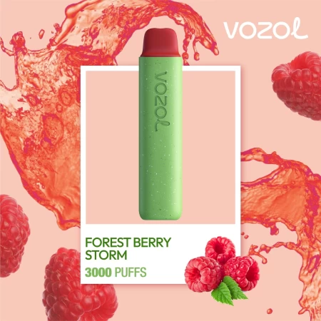 Elektronska nargila za jednokratnu upotrebu STAR3000 Forest Berry Storm | Vozol