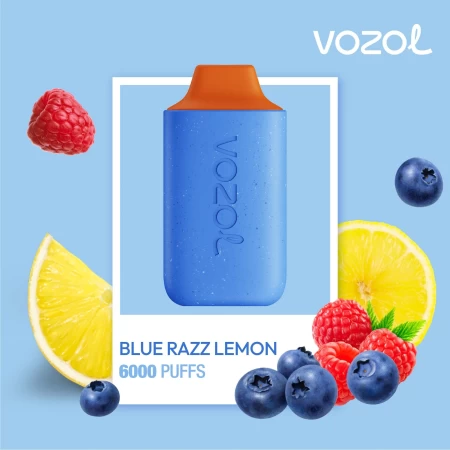 Elektronska nargila za jednokratnu upotrebu STAR6000 Blue Razz Lemon | Vozol