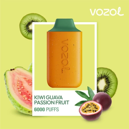 Elektronska nargila za jednokratnu upotrebu STAR6000 Kiwi Guava Passion Fruit | Vozol