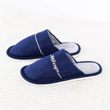 Kućni papuče za muškarce A32 Tamno Plava | Fashion