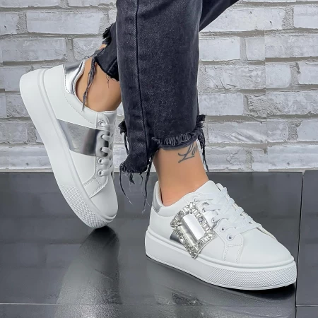 Sportske cipele za žene 2B11 Srebrna | Mei