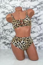 2-dijelni ženski kupaći kostim M0051 Leopard Bež | Meina