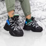 Sportske cipele s platformom za žene 2WL93 Crna | Mei