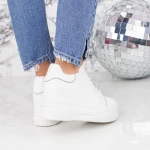 Sportske cipele s platformom za žene 2SZ6 Bijela | Mei